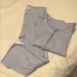 LAKE Pima Maternity Long-Long Set in Hydrangea